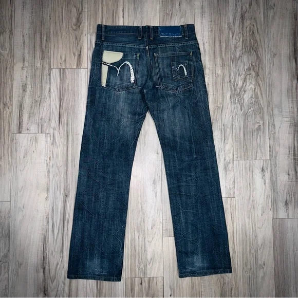 Blue NBG Jeans with Classic Indigo Wash 🐼 - Picture 7 of 14